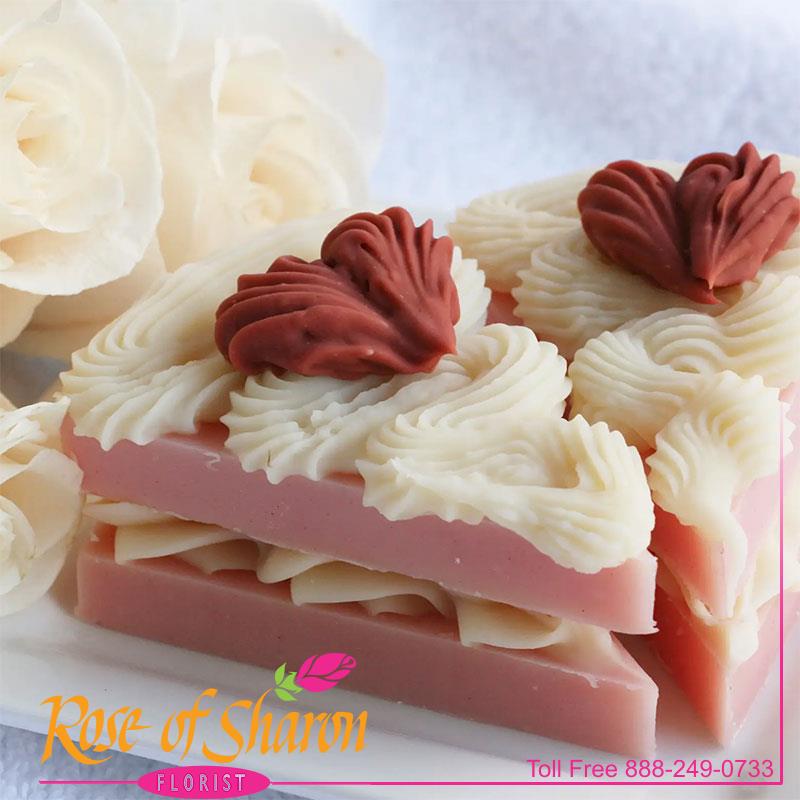 Rose Scented Cake Slice main product image