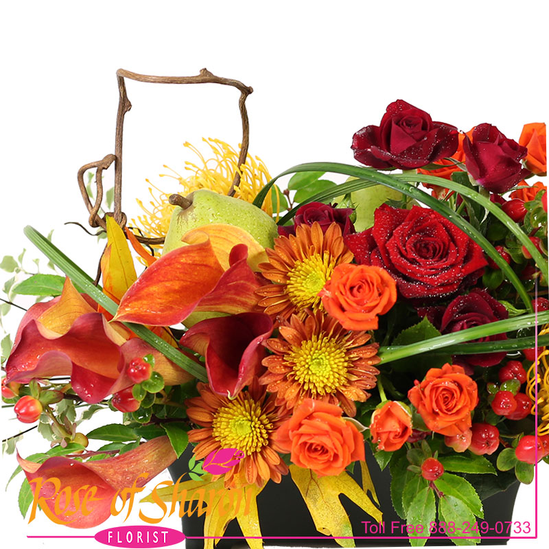 2675 Clover Autumn Bouquet Image One