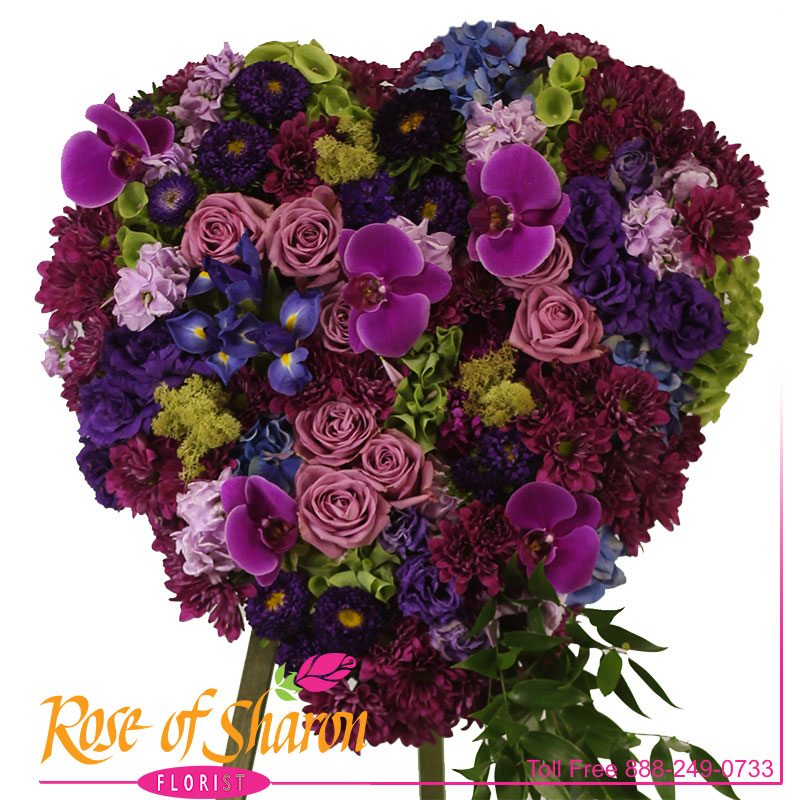 Amethyst Heart Premium Tribute main product image