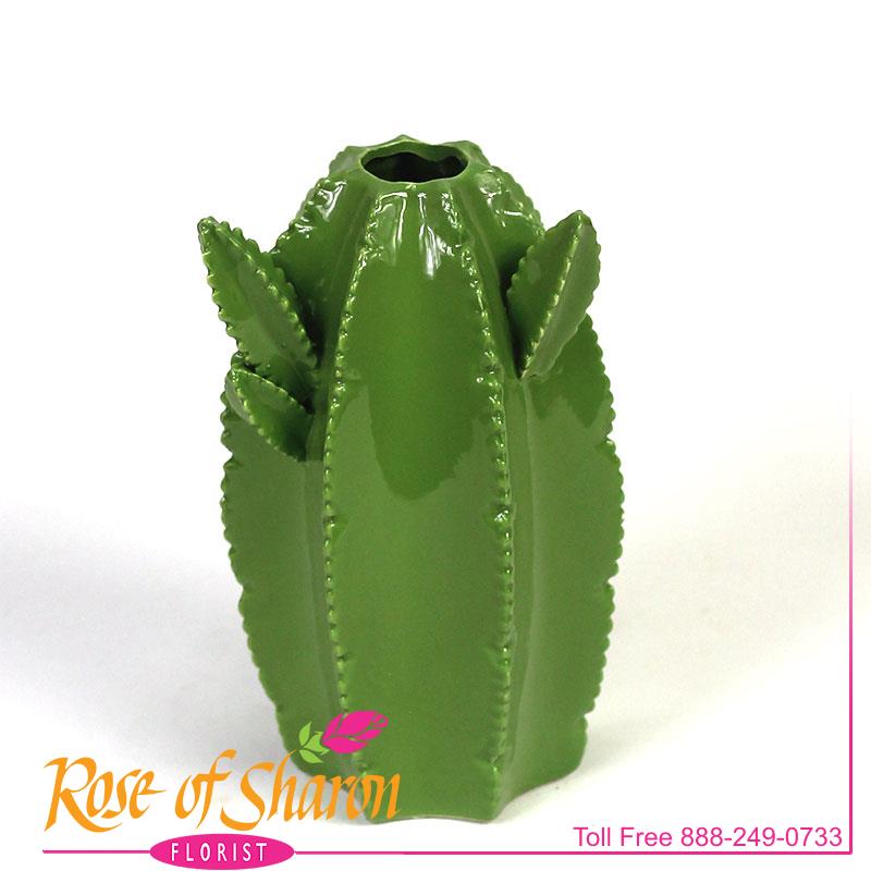 2925 Cactus Vase Image Two